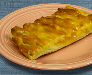 Apricot Custard Strudel